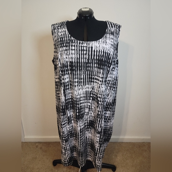 Jessica London - Black&White Dress/Jacket Combo - Picture 4 of 8